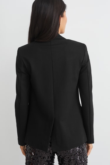 Femei - Blazer - regular fit - LENZING™ ECOVERO™ - negru