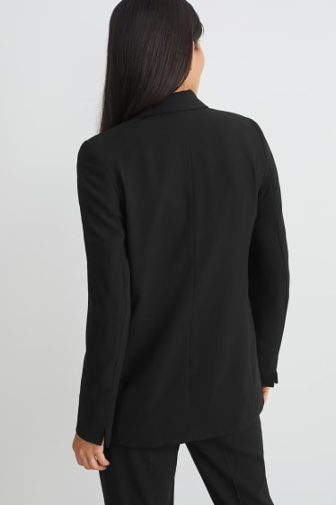 Donna - Blazer - regular fit - nero