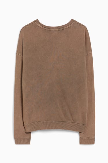 Femmes - CLOCKHOUSE - sweat - marron chiné