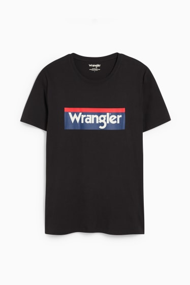 Men - Wrangler - T-shirt - black