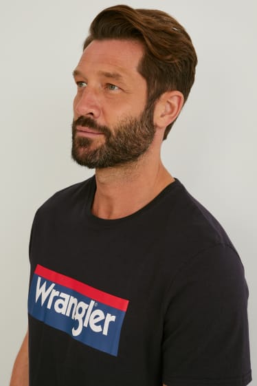 Herren - Wrangler - T-Shirt - schwarz