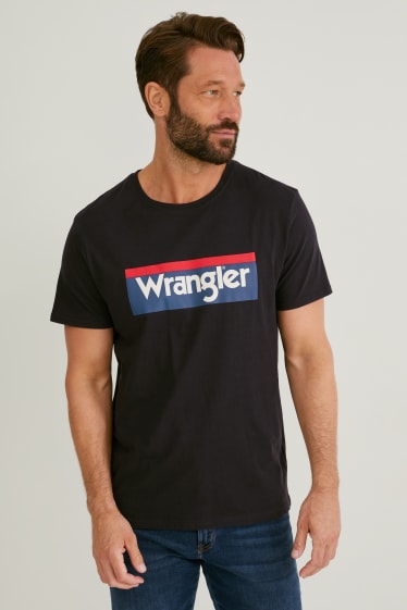 Herren - Wrangler - T-Shirt - schwarz