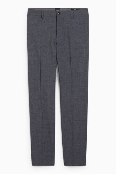 Bărbați - Pantaloni modulari - slim fit - Flex - LYCRA® - gri închis