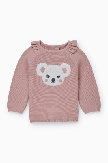 Bébés filles - Pullover bébé - rose