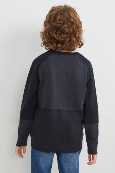 Kinder - Pullover - dunkelblau