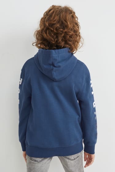 Enfants - Sweat à capuche - bleu foncé