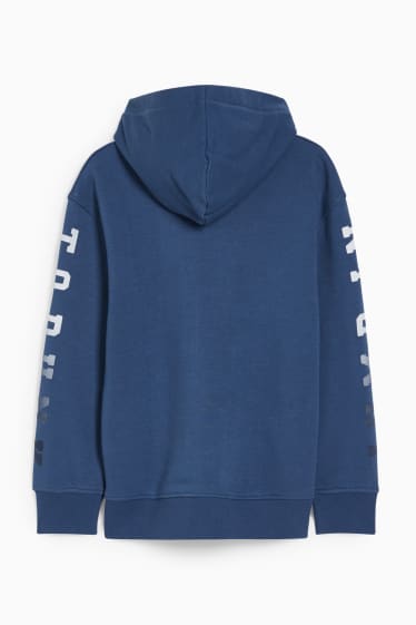 Enfants - Sweat à capuche - bleu foncé