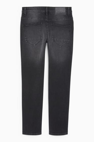 Dětské - Slim jeans - LYCRA® - džíny - tmavošedé