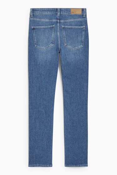 Dona - Slim jeans - cintura alta - pantalons tèrmics - LYCRA® - texà blau
