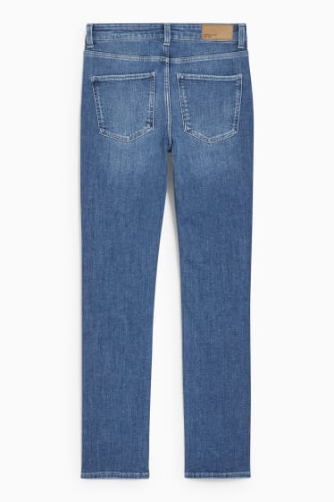 Femmes - Skinny jean - mid waist - jean chaud - LYCRA® - jean bleu