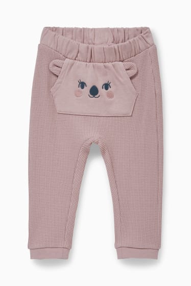 Bébés filles - Pantalon de jogging bébé - rose