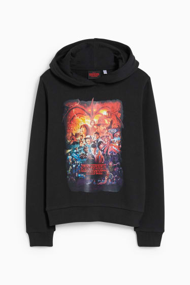 Children - Stranger Things - hoodie - black