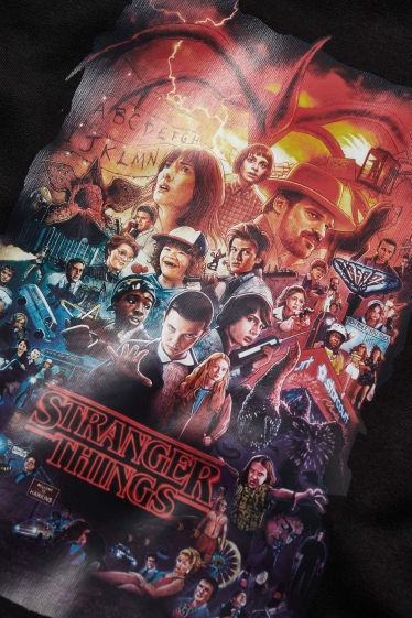 Children - Stranger Things - hoodie - black