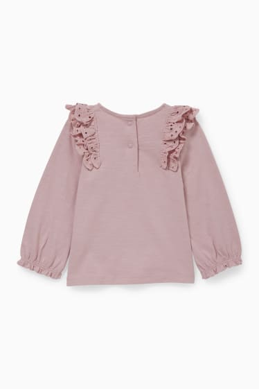 Babys - Baby-longsleeve - roze