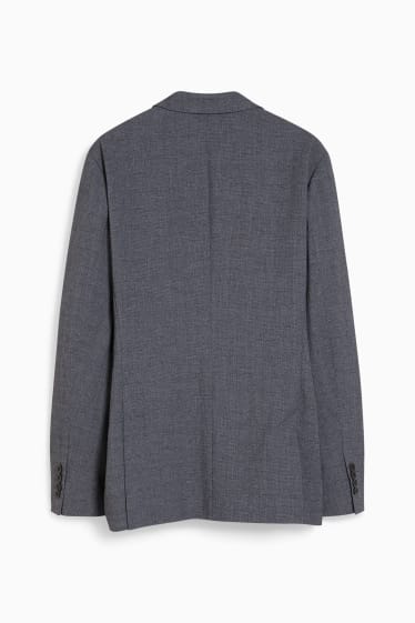 Hommes - Veste de costume - slim fit - Flex - LYCRA® - gris foncé