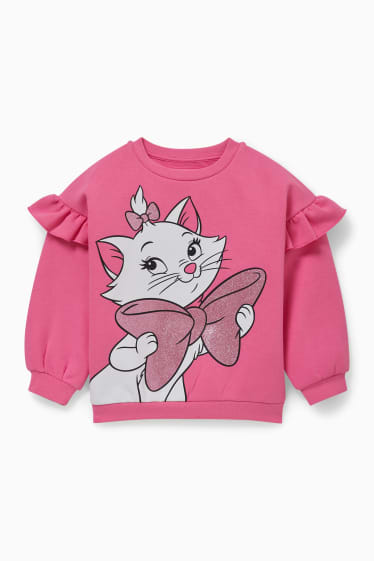 Enfants filles - Aristochats - sweat - rose