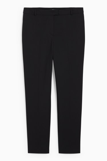 Dámské - Business kalhoty - regular fit - černá