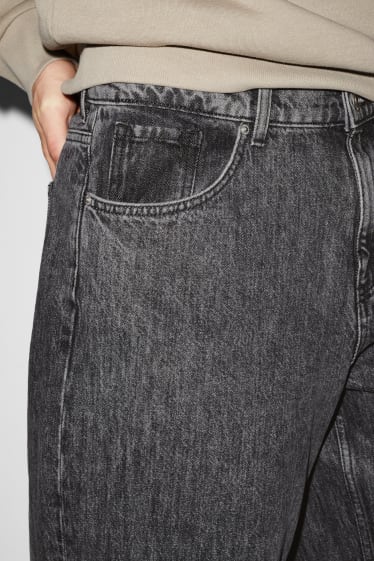 Hommes - CLOCKHOUSE - loose fit jean - noir