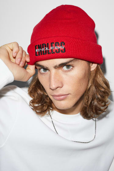 Men - CLOCKHOUSE - hat - red