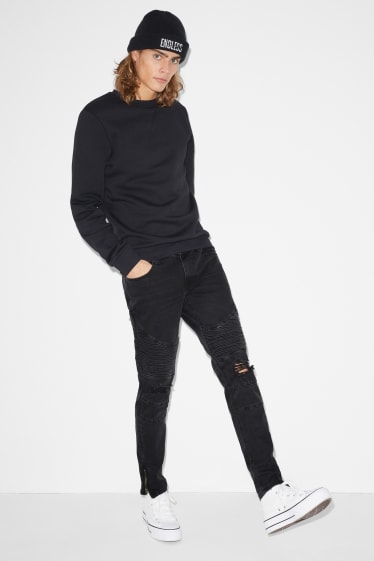 Heren - CLOCKHOUSE - skinny jeans - LYCRA® - zwart