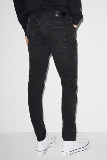 Mężczyźni - CLOCKHOUSE - skinny jeans - LYCRA® - czarny