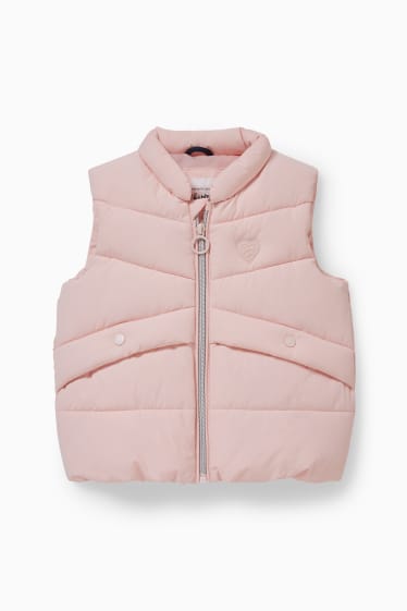 Kinderen - Gewatteerde bodywarmer - roze