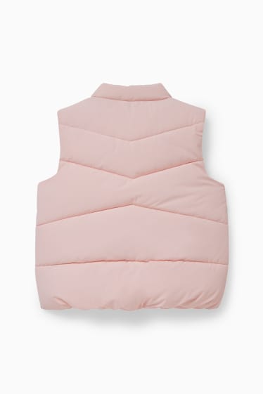 Dětské - Prošívaná vesta - růžová