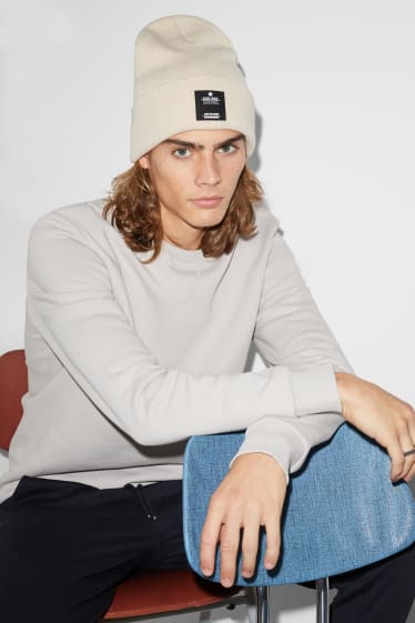 Hommes - Bonnet - beige
