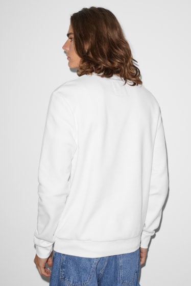 Bărbați - CLOCKHOUSE - bluză de molton - alb