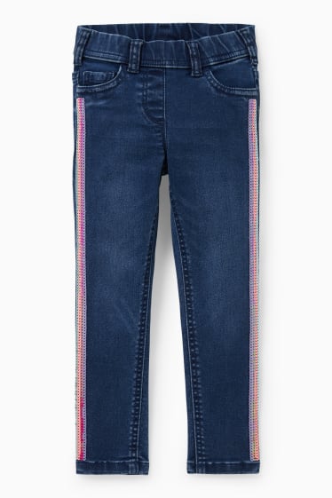 Dětské - Jegging jeans - džíny - modré