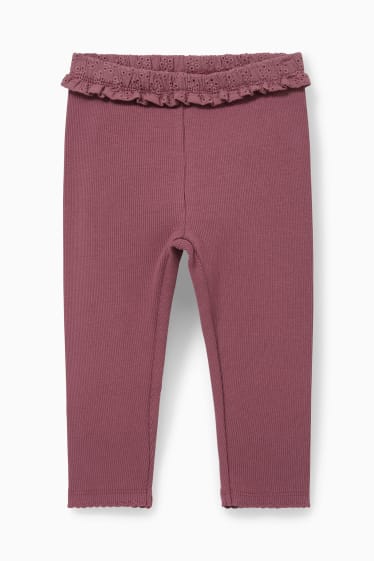 Nadó nena - Leggings per a nadó - bordeus