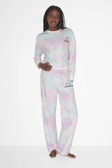 Damen - CLOCKHOUSE - Pyjama-Oberteil - bunt