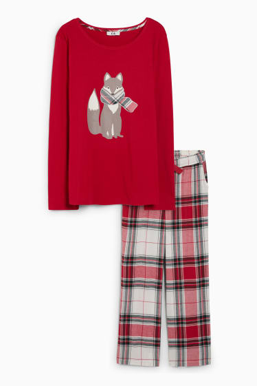 Mujer - Pijama - rojo
