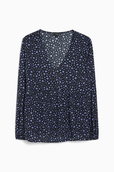 Teens & young adults - Blouse - patterned - black