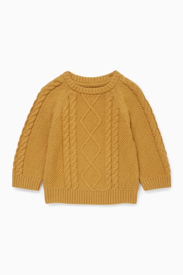 Bébés - Pullover bébé - jaune