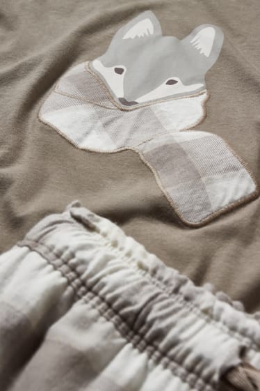 Damen - Pyjama - khaki