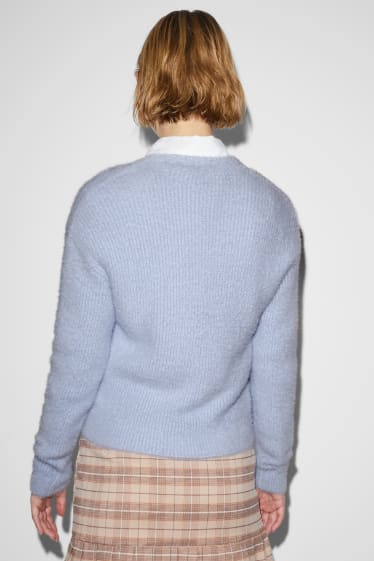 Damen - CLOCKHOUSE - Strickjacke - hellblau