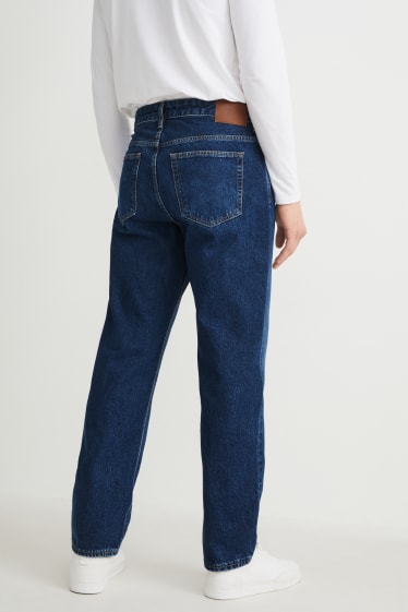 Pánské - Relaxed jeans - džíny - tmavomodré
