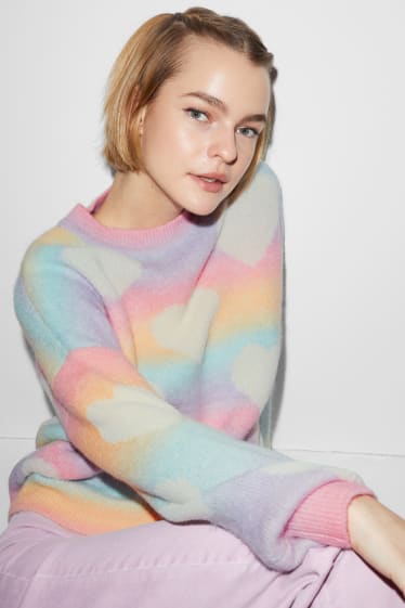 Femei - CLOCKHOUSE - pulover - multicolor