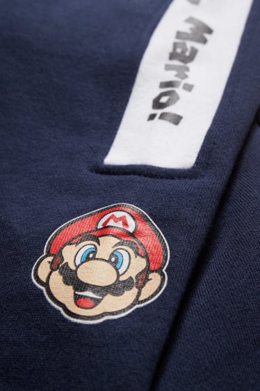 Niños - Super Mario - pantalón de deporte - azul oscuro