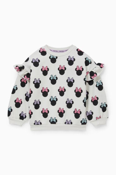 Kinder - Minnie Maus - Sweatshirt - cremeweiß