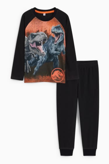 Dzieci - Jurassic World - piżama polarowa - 2 części - czarny
