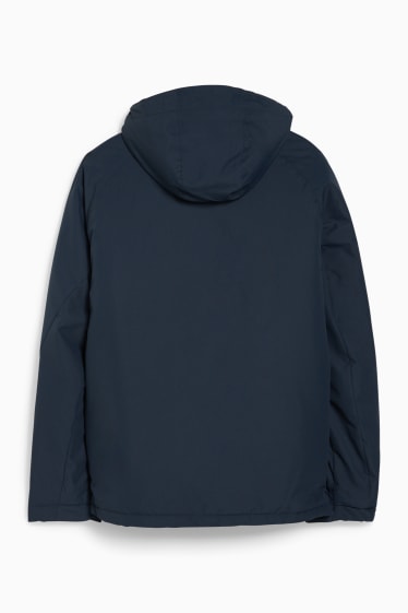 Men - Ski jacket with hood - dark blue