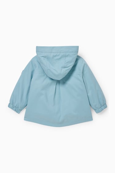 Bebés - Chaqueta 2 en 1 con capucha para bebé - azul claro