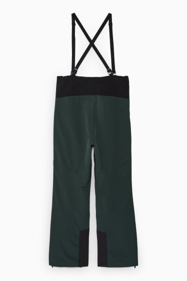 Bărbați - Pantaloni de schi - verde închis