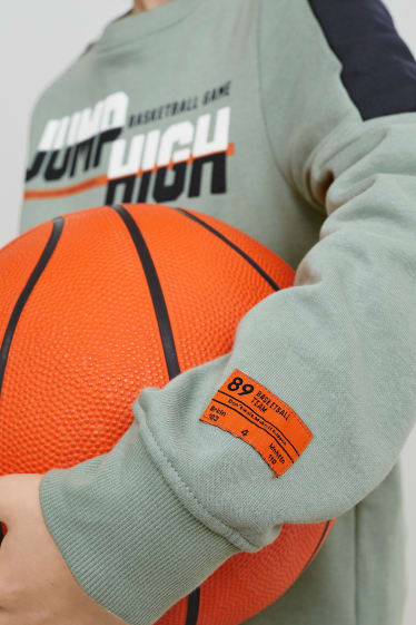 Kinder Jungen - Sweatshirt - mintgrün