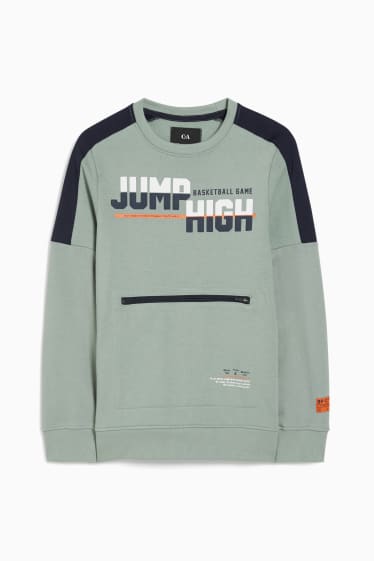 Kinder Jungen - Sweatshirt - mintgrün
