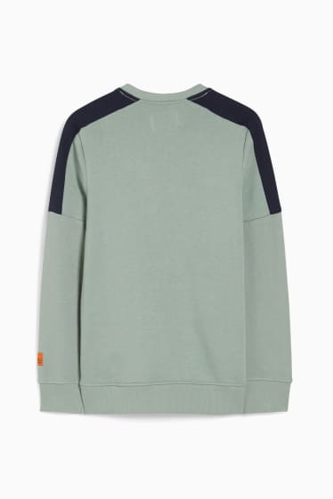 Kinder Jungen - Sweatshirt - mintgrün