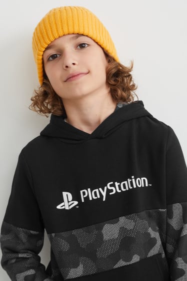 Nen/a - PlayStation - dessuadora amb caputxa - negre