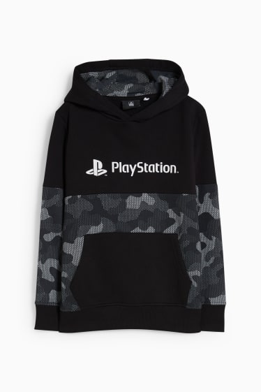 Enfants garçons - PlayStation - Sweat à capuche - noir